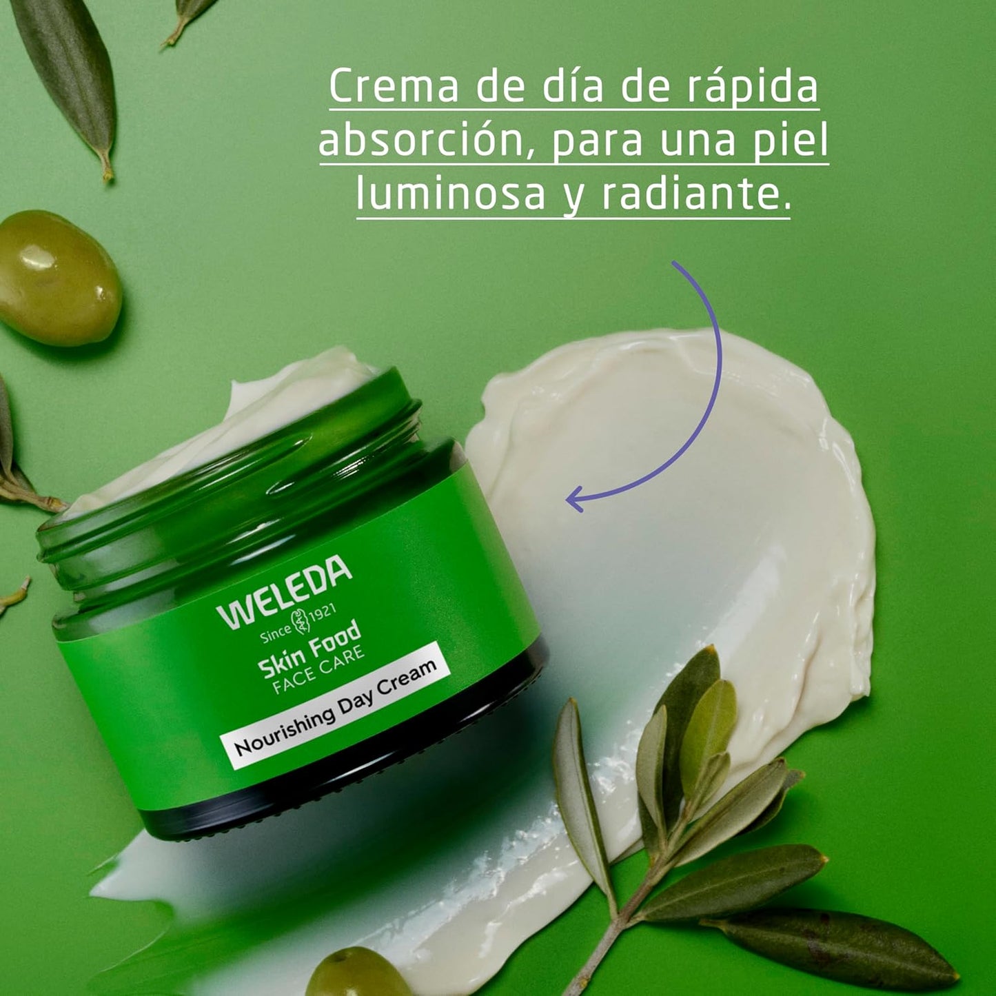 Weleda - Skin Food Crema Nutritiva De Día, Nutre, Hidrata Y Repara La Piel, Rápida Absorción, Con Extractos Botánicos De Pensamiento, Caléndula Y Manzanilla Orgánica, Apto Para Pieles Secas - 40 Ml