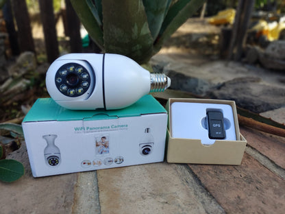 cámara de seguridad 360 wifi vigilancia panoramica